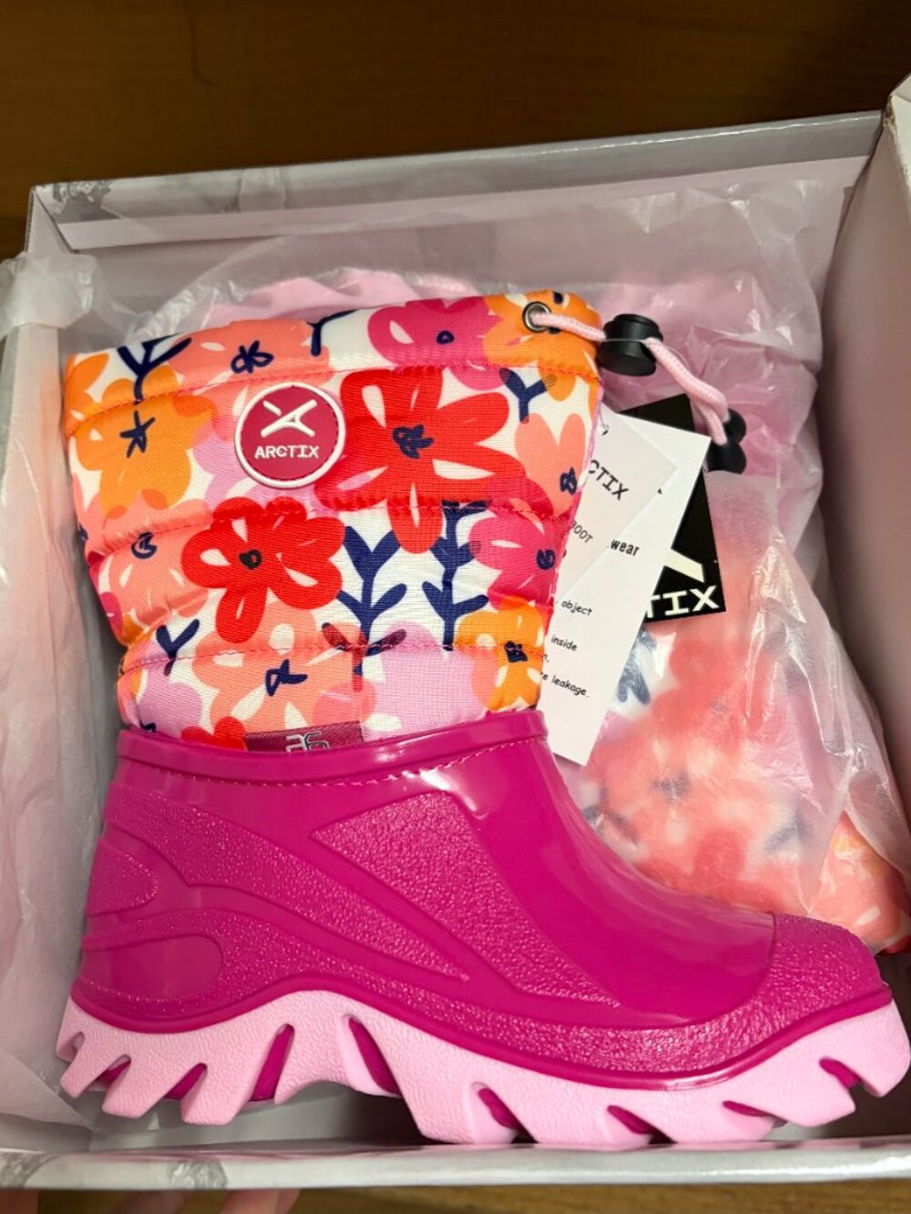 ARCTIX CHILD SHORTCUT BOOT LOOSE FLORAL